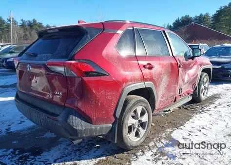 2025 Toyota Rav4 Xle из США, поврежденный, VIN 2T3P1RFV2SW557364